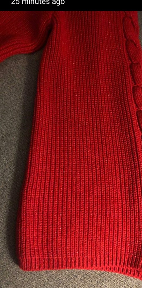 Red sweater - Picture 3 of 3